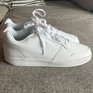 Brand New Men’s Nike Court Low All White Sneaker